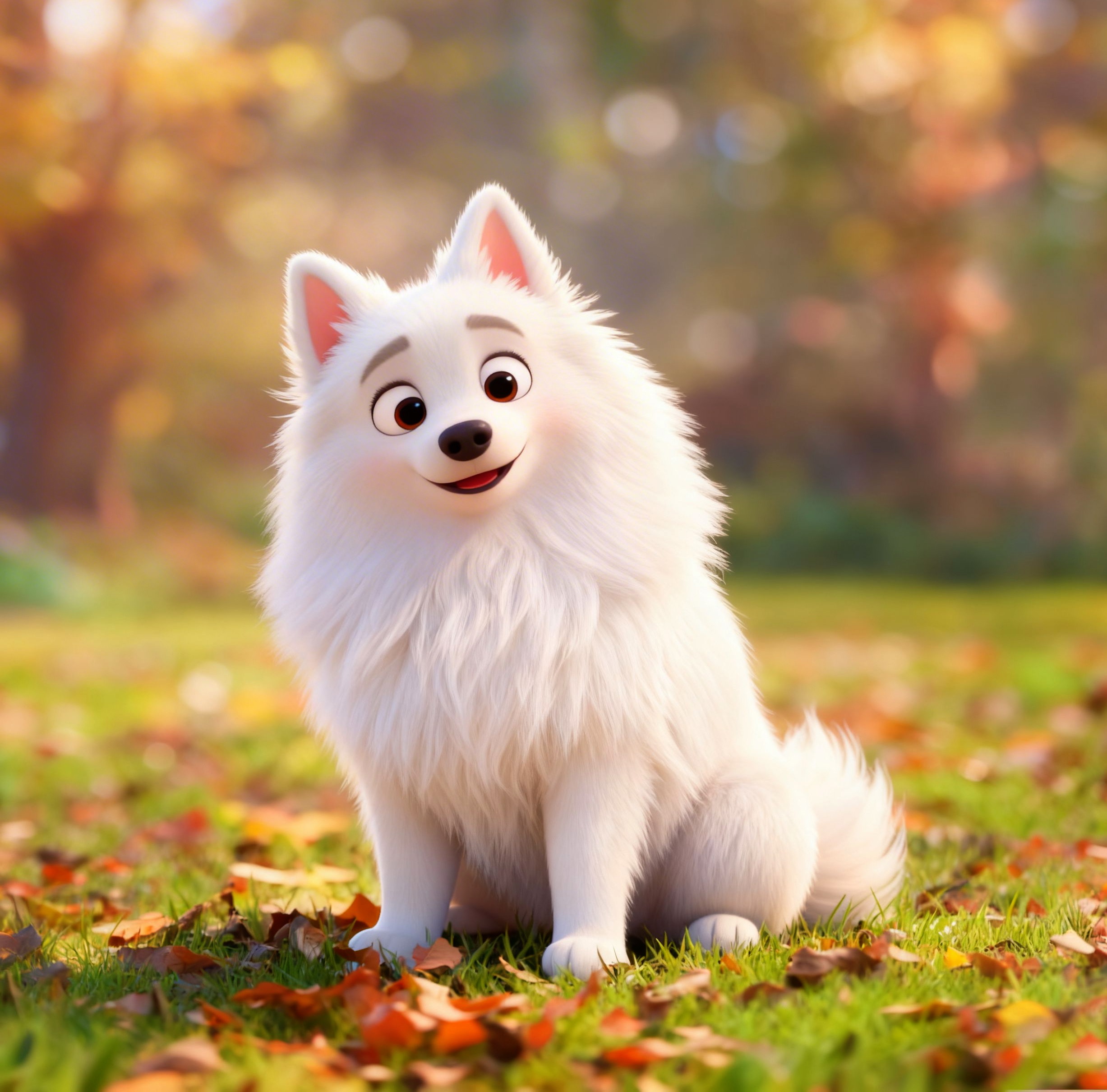 3D cartoon style, Disney animation texture, cute, bright color, retain subject features