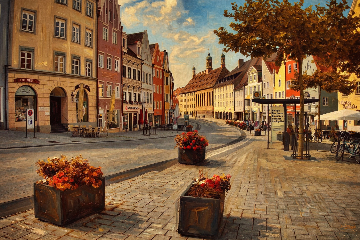 European retro oil painting, warm tone, artistic